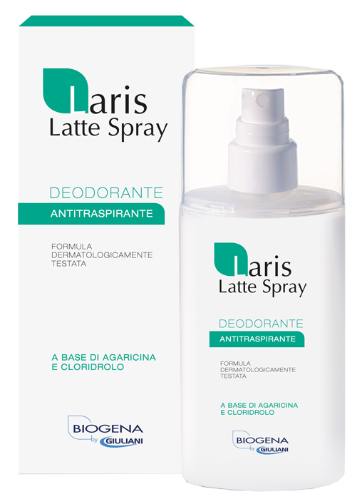 LARIS LATTE SPRAY DEODORANTE ANTITRASPIRANTE 100 ML - Farmacia di Regoledo Srl