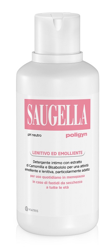 SAUGELLA POLIGYN PH NEUTRO DETERGENTE INTIMO LENITIVO ED EMOLLIENTE 500 ML - Farmacia di Regoledo Srl