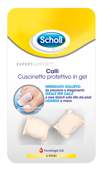 CUSCINETTI PROTETTIVI PER PIEDI CALLI SCHOLL GELACTIV 2 PEZZI - Farmacia di Regoledo Srl