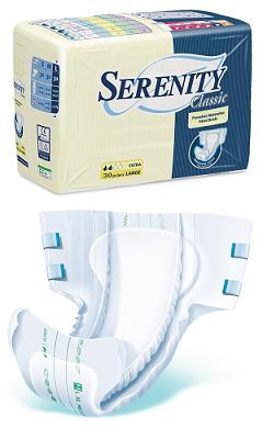 Serenity Classic - Pannolone per incontinenza superdry - Extra Large 30 pezzi - Farmacia di Regoledo Srl
