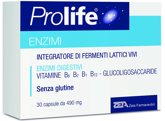PROLIFE ENZIMI 30 CAPSULE - Farmacia di Regoledo Srl