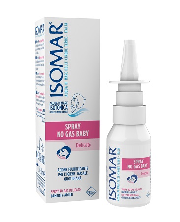 ISOMAR SOLUZIONE ACQUA MARE BABY SPRAY NO GAS 30ML - Farmacia di Regoledo Srl