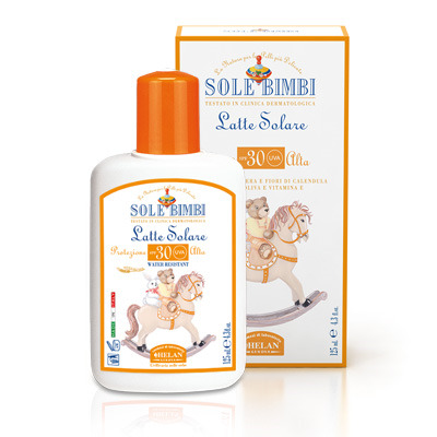 SOLE BIMBI LATTE SOLARE SPF30 125 ML - Farmacia di Regoledo Srl