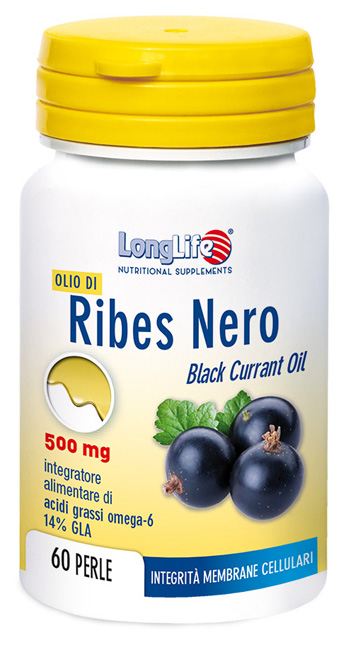 Longlife Olio Ribes Nero 60 perle - Farmacia di Regoledo Srl