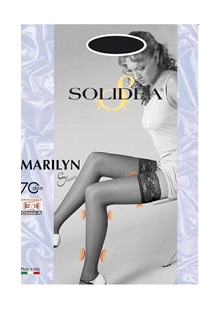 MARILYN 70 SHEER CALZA AUTOREGGENTE CAMEL 3 - Farmacia di Regoledo Srl