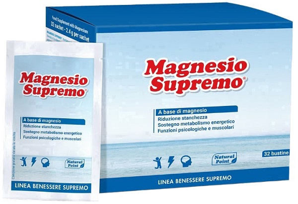 MAGNESIO SUPREMO 32 BUSTINE - Farmacia di Regoledo Srl