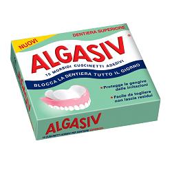 Algasiv - Adesivo per protesi dentaria superiore - 15 pezzi - Farmacia di Regoledo Srl