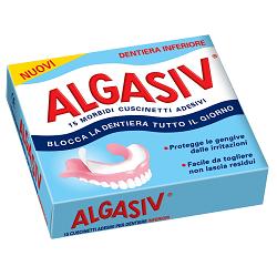 Algasiv - Adesivo per protesi dentaria inferiore - 15 pezzi - Farmacia di Regoledo Srl