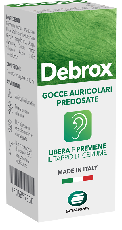 DEBROX GOCCE AURICOLARI 15 ML - Farmacia di Regoledo Srl
