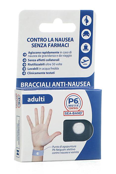 BRACCIALE ANTI NAUSEA PER ADULTI P6 NAUSEA CONTROL 2 PEZZI - Farmacia di Regoledo Srl