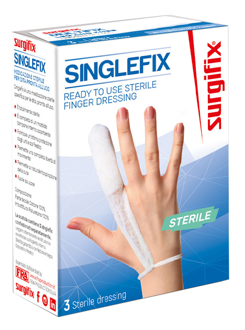 MEDICAZIONE DITO STERILE 3PZ - Farmacia di Regoledo Srl