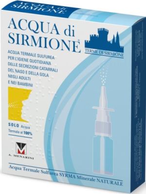 ACQUA SIRMIONE MINERALE NATURALE 6 FIALE 15 ML - Farmacia di Regoledo Srl