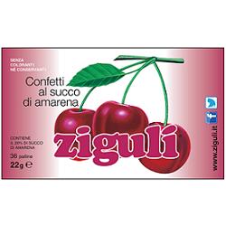 Ziguli - Amarena 36 palline 22 g - Farmacia di Regoledo Srl
