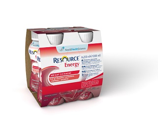RESOURCE ENERGY FRAGOLA/LAMPONE 4 BOTTIGLIE 200 ML - Farmacia di Regoledo Srl