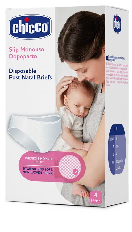 Slip Monouso Dopoparto in tessuto non tessuto misura 4 - 4 pezzi - Farmacia di Regoledo Srl