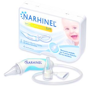 Narhinel - Aspiratore nasale Narhinel soft 1 pezzo + 2 ricambi - Farmacia di Regoledo Srl