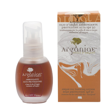 OLIO ARGAN ABBRONZANTE PROTEZIONE ALTA SPF 30 30 ML - Farmacia di Regoledo Srl