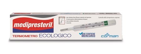 MEDIPRESTERIL TERMOMETRO ECOLOGICO SENZA MERCURIO - Farmacia di Regoledo Srl