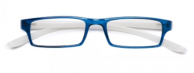 Occhiale da lettura premontato - Twins Platinum Neck - Blu +2,00 - Farmacia di Regoledo Srl