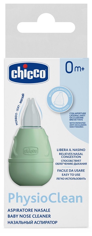 Chicco - Physioclean aspiratore nasale - Farmacia di Regoledo Srl