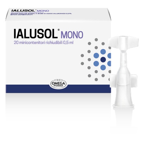 IALUSOL MONO GOCCE OCULARI 20 FLACONCINI 0,5 ML - Farmacia di Regoledo Srl