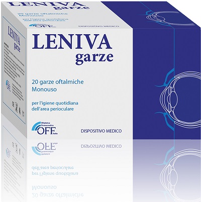 LENIVA GARZE OFTALMICHE 20 PEZZI - Farmacia di Regoledo Srl