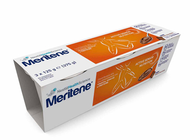 MERITENE CREMA CIOCCOLATO 3 VASETTI X 125 G - Farmacia di Regoledo Srl