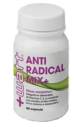 +Watt - Antiradical Mix+ con Astaxantina - 60 Capsule - Farmacia di Regoledo Srl