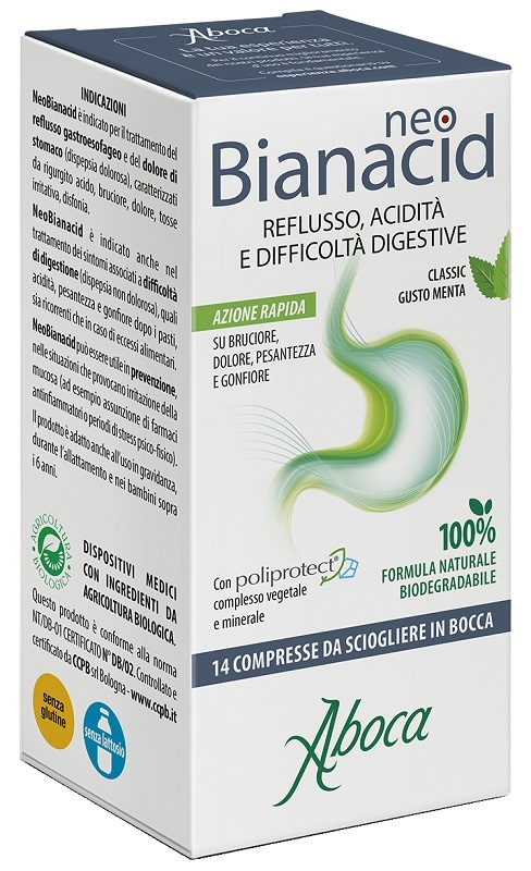 NEOBIANACID 45 COMPRESSE MASTICABILI - Farmacia di Regoledo Srl