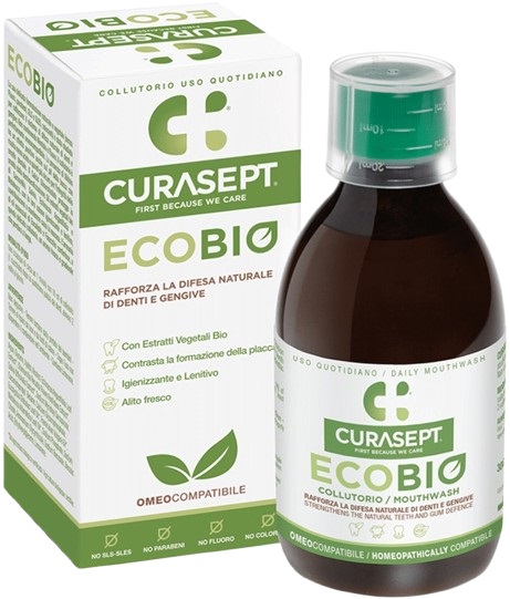 Curasept - Collutorio ECOBIO - 300 ml - Farmacia di Regoledo Srl
