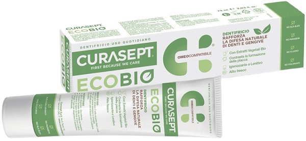 Curasept - Dentifricio EcoBio - 75ml - Farmacia di Regoledo Srl