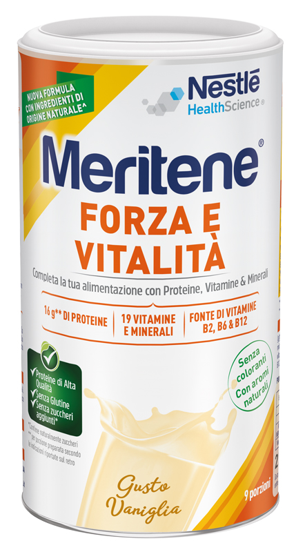 Meritene - Polvere gusto Vaniglia - 270 grammi - Farmacia di Regoledo Srl