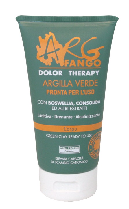 ARGFANGO DOLOR THERAPY ARGILLA VERDE PRONTA PER L'USO PER CORPO 150 ML - Farmacia di Regoledo Srl