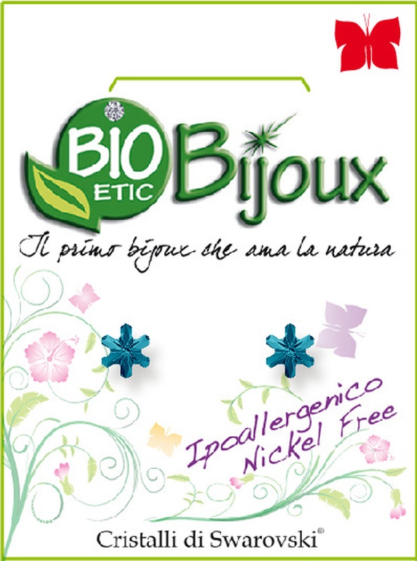 ORECCHINO FIOCCO NEVE INDICOLITE - Farmacia di Regoledo Srl