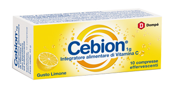 CEBION EFFERVESCENTE VITAMINA C LIMONE 10 COMPRESSE - Farmacia di Regoledo Srl