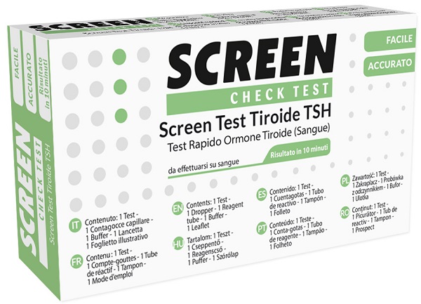 SCREEN TEST RAPIDO ORMONE TIROIDE-STIMOLANTE TSH NEL SANGUE - Farmacia di Regoledo Srl