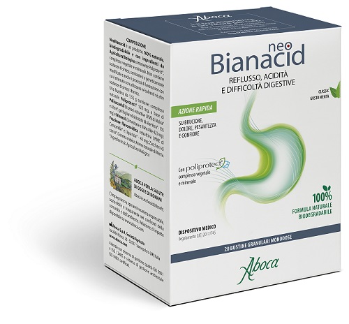 NEOBIANACID 20 BUSTINE MONODOSE 1,55 G - Farmacia di Regoledo Srl
