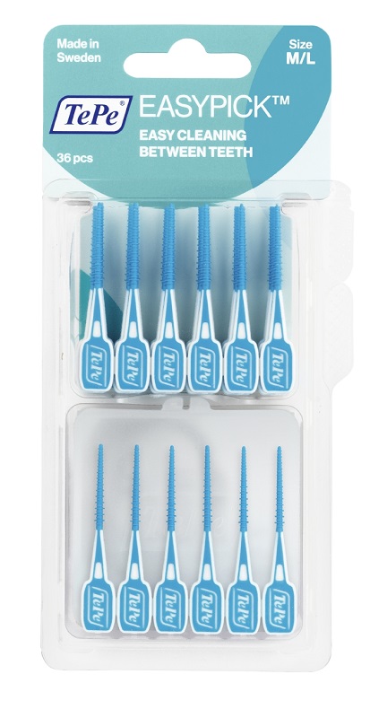 Tepe - Easy Pick - Scovolini Blu M/L - 36 pezzi - Farmacia di Regoledo Srl