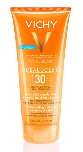 IDEAL SOLEIL GEL WET CORPO SPF30 200 ML - Farmacia di Regoledo Srl