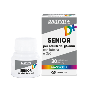 MASSIGEN SENIOR MULTIVITAMINICO E MULTIMINERALE 30 COMPRESSE RIVESTITE - Farmacia di Regoledo Srl