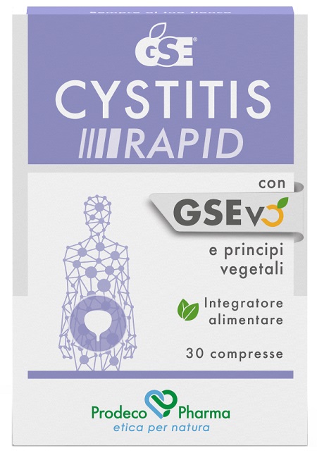 GSE CYSTITIS RAPID 30 COMPRESSE - Farmacia di Regoledo Srl