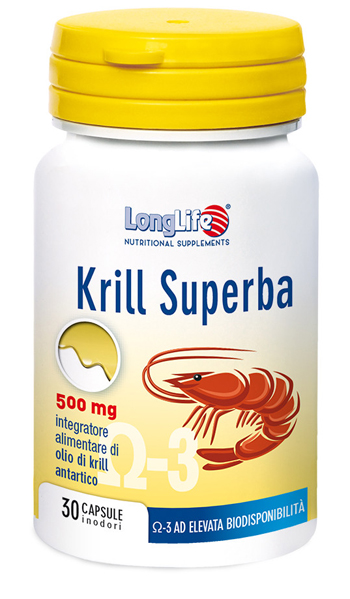 Longlife Krill Superba 30 capsule - Farmacia di Regoledo Srl