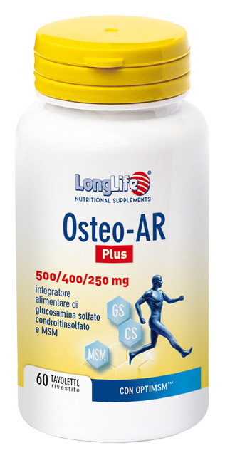 LONGLIFE OSTEO-AR PLUS 60 TAVOLETTE RIVESTITE - Farmacia di Regoledo Srl
