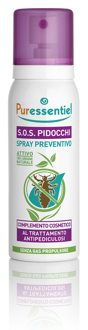 Puressentiel - S.O.S Pidocchi - Spray preventivo 75 ml - Farmacia di Regoledo Srl