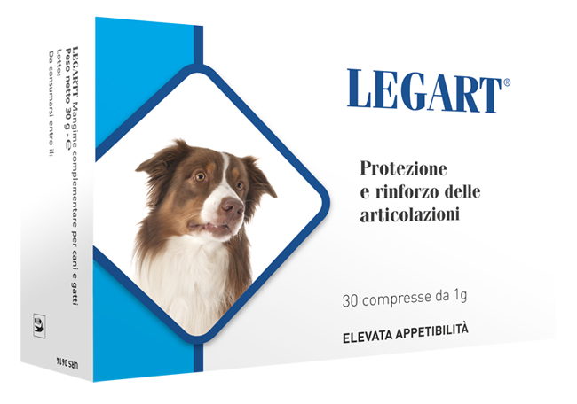 Legart - Mangime per la funzionalità articolare di cani e gatti - 30 compresse - Farmacia di Regoledo Srl