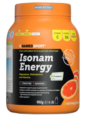 Named Sport - Isonam Energy - Gusto Arancia 480 grammi - Farmacia di Regoledo Srl