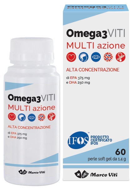 VITI OMEGA3 MULTIAZIONE 60 PERLE - Farmacia di Regoledo Srl