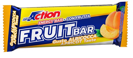 PROACTION FRUIT BAR BARRETTA ENERGETICA ALL'ALBICOCCA 40 G - Farmacia di Regoledo Srl