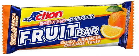 Proaction - Fruit Bar energetica all' Arancia 40 grammi - Farmacia di Regoledo Srl