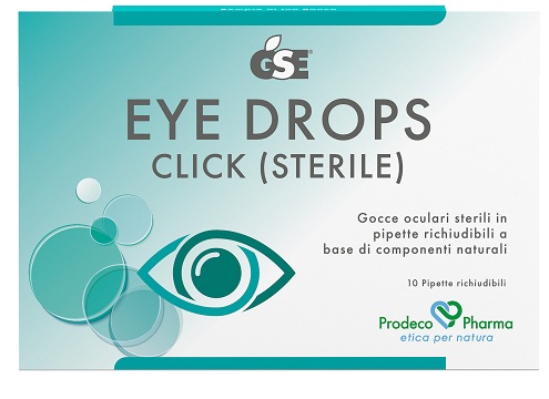 GSE - Eye Drops Click - 10 monodose 0,5ml - Farmacia di Regoledo Srl